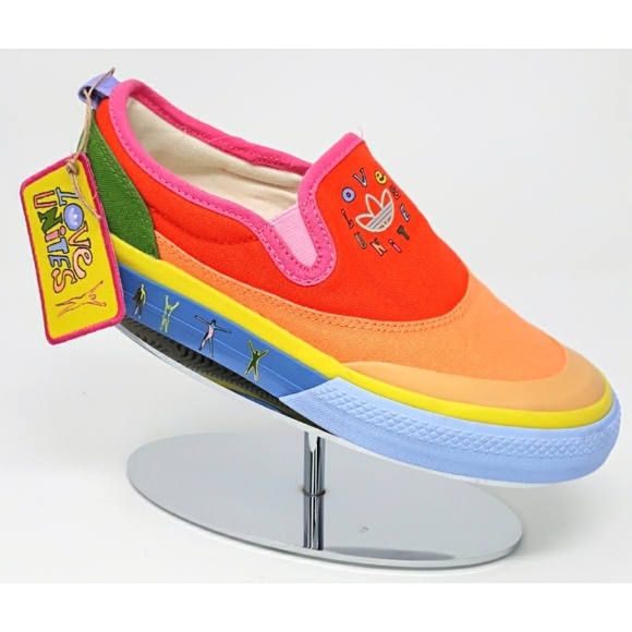 Adidas Nizza Slip On Pride sneakers - Picture 1 of 10